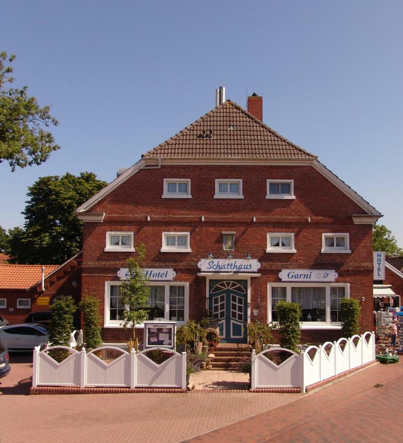 Hotel Schatthaus Greetsiel Exterior foto